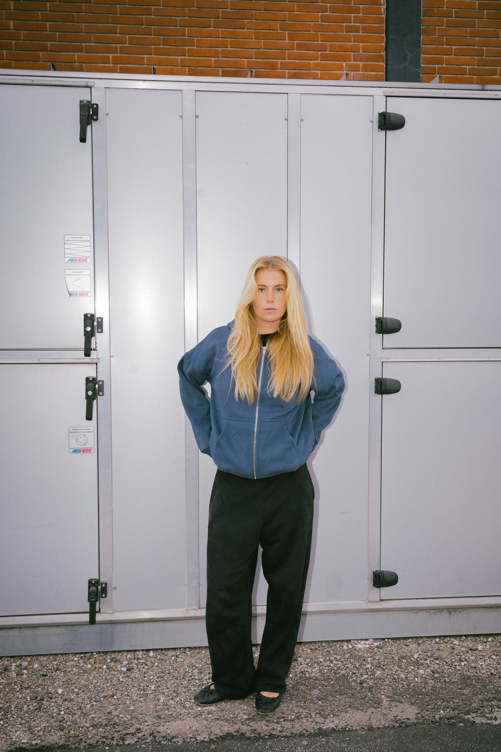 Ascend Blue Zip-up Hoodie