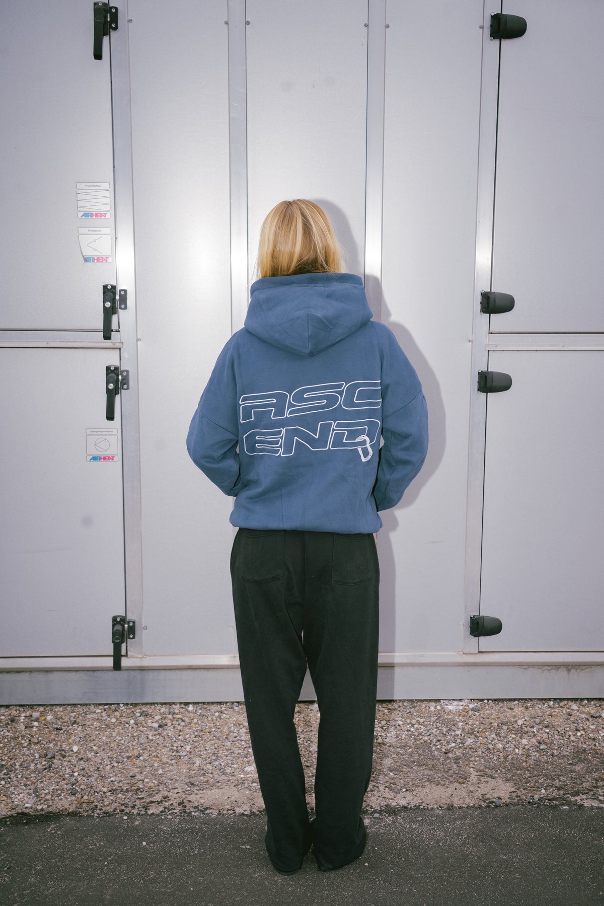 Ascend Blue Zip-up Hoodie