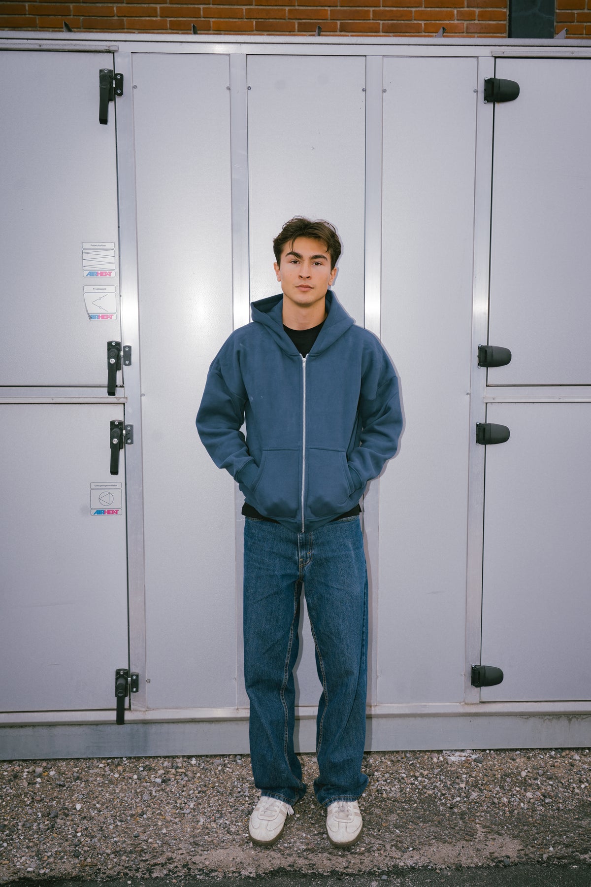 Ascend Blue Zip-up Hoodie